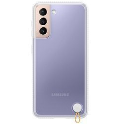 Etui Samsung Hard-Cover Clear Protective Białe do Galaxy S21+ (EF-GG996CWEGWW)