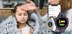 Smartwatch Dla Dzieci Bemi Linko2 Fioletowy /OUTLET