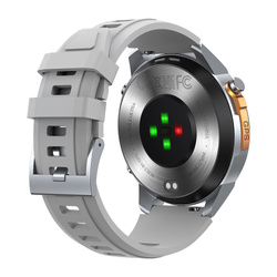 Zeblaze Smartwatch Stratos 2 Ultra Srebrny Metal GPS MIL-STD 10 ATM AMOLED