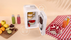 Cecotec Bolero MiniCooling 6L Bahamas White Lodówka turystyczna Biały