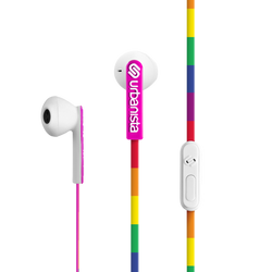 Urbanista - USB-C Słuchawki Przewodowe Douszne  - San Francisco Lucky Rainbow