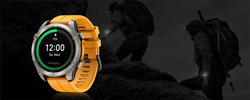 Zeblaze Smartwatch Stratos 4 Orange GPS MIL-STD-810H 5 ATM IP69K AMOLED HD