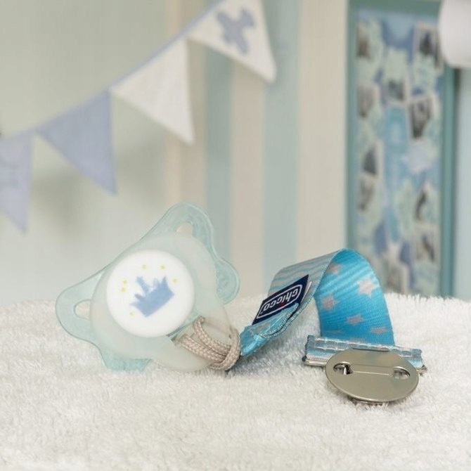 Chicco uniwersalna tasiemka z klipsem do smoczków