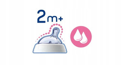Butelka Chicco Natural Feeling 2m+ 250 ml