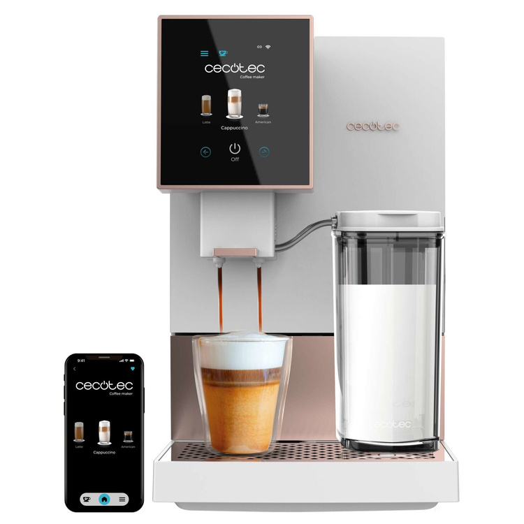 Cecotec Cremmaet Compactccino White Rose Ekspres do kawy