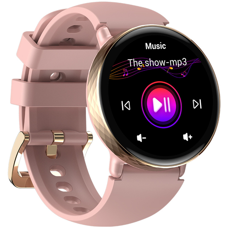 Zeblaze Damski Smartwatch Lily 2 Różowe Złoto AMOLED 2 Paski AoD Saturacja