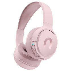 Niceboy Słuchawki Nauszne Hive Prodigy 4 Sakura Różowe MaxxBass USB-C 50h