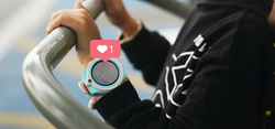 Smartwatch Dla Dzieci Bemi Linko2 Fioletowy /OUTLET