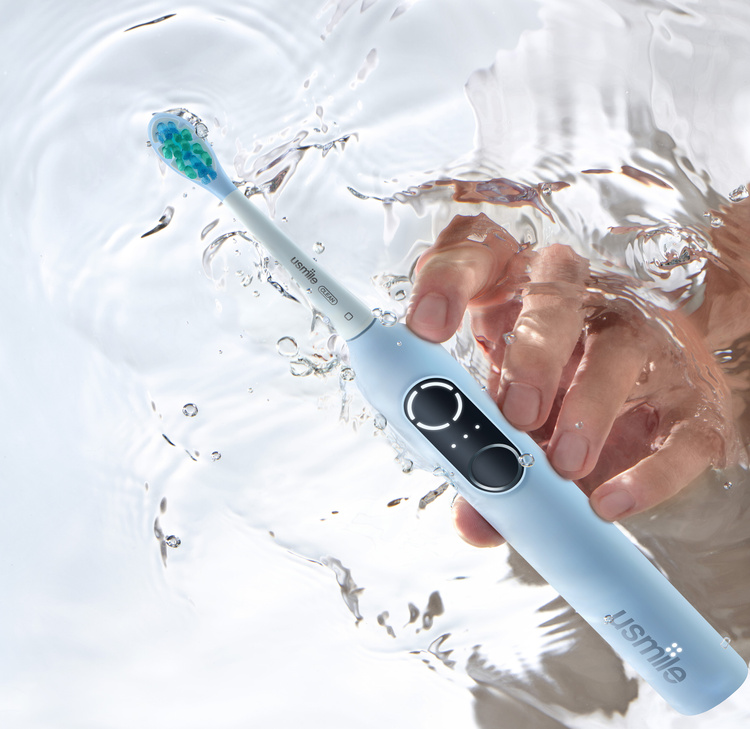 Usmile P10 PRO Blue Szczoteczka soniczna + 2 końcówki