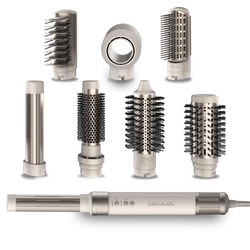 Cecotec Suszarko-lokówka CeramicCare AirGlam 8in1 Champagne /OUTLET