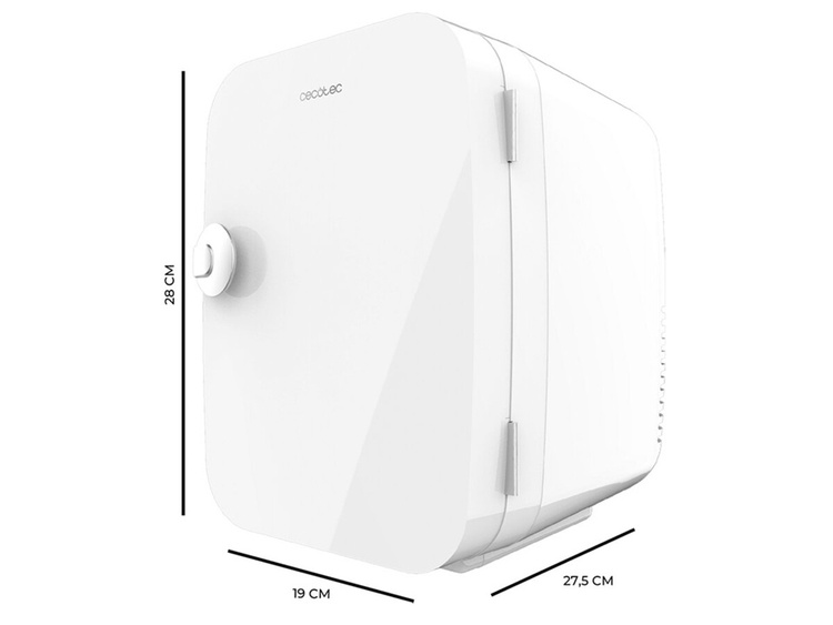 Cecotec Bolero MiniCooling 4L Río White Lodówka turystyczna Biały