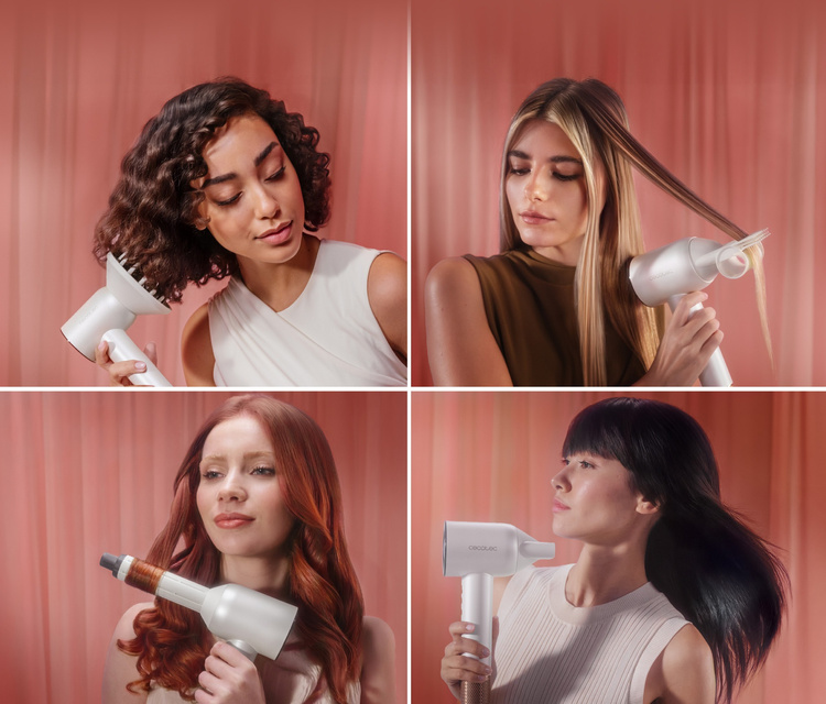 Cecotec DryGlam Waves Champagne Suszarka do włosów