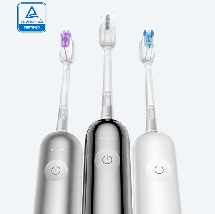 Laifen Główki Końcówki GUM CARE Transparent TPU Do Szczoteczki Wave 6 szt.