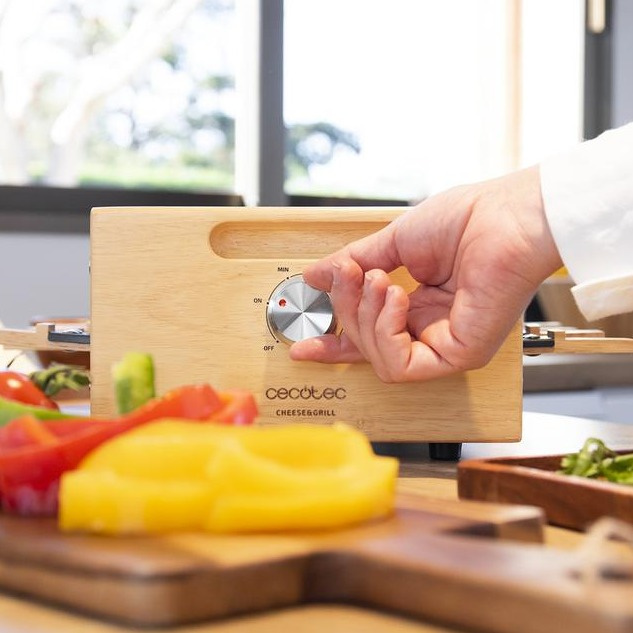 Grill elektryczny Raclette Cheese&Grill 8600 Wood AllStone Cecotec