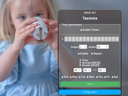 NOUS A1T (Tasmota) 4sz Smart Wifi Socket Inteligentne gniazdko 4 szt. /OUTLET