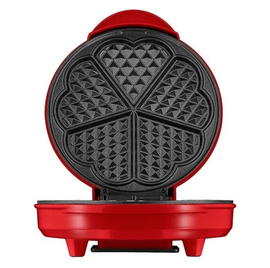 Gofrownica Hoffen 1000W Serca Czerwona