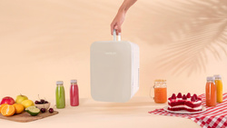 Cecotec Bolero MiniCooling 10L Bahamas Beige Lodówka turystyczna Beżowy