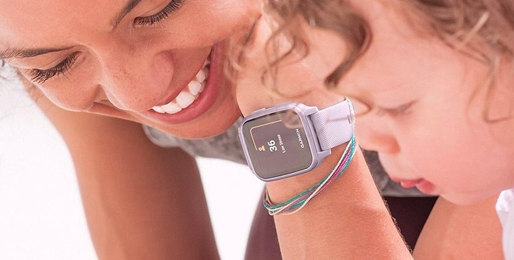 Sport Smartwatch Garmin Venu Sq Music z Czujnikiem Tętna HRM Elevate Ox