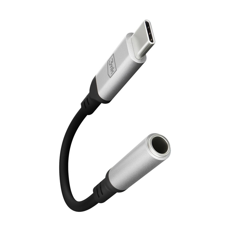 3MK Adapter USB-C - Jack 3,5 mm