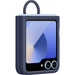Etui Samsung Silicone Case with Ring Navy do Galaxy Z Flip 6 Granatowy EF-PF741TNEGWW