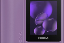 Telefon HMD Nokia 105 DualSim Fioletowy 1000 mAh do 18 dni USB-C IP52 Snake