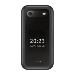 Zestaw Nokia 2660 Flip 4G Dual Sim Czarny + Ładowarka biurkowa /OUTLET