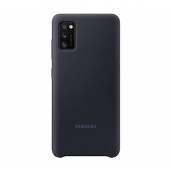 Etui Samsung Silicone Cover Czarny do Galaxy A41 (EF-PA415TBEGEU)