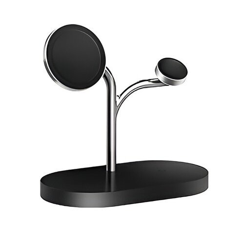Ładowarka Indukcyjna 3 W 1 Samsung Magnetic & Wireless Charging 15W GP-PWU024WIABW Czarny /OUTLET