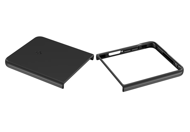 Etui Samsung Spigen Thin Fit Magnet do Galaxy Z Flip7 Czarny GP-FPF766PGABW