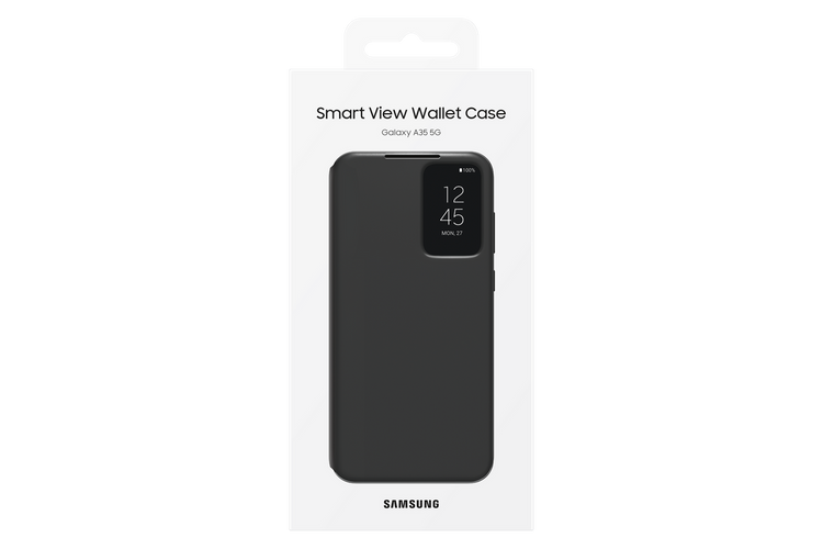 Samsung Smart View Wallet Case Czarne do Galaxy A35 5G (EF-ZA356CBEGWW) /OUTLET