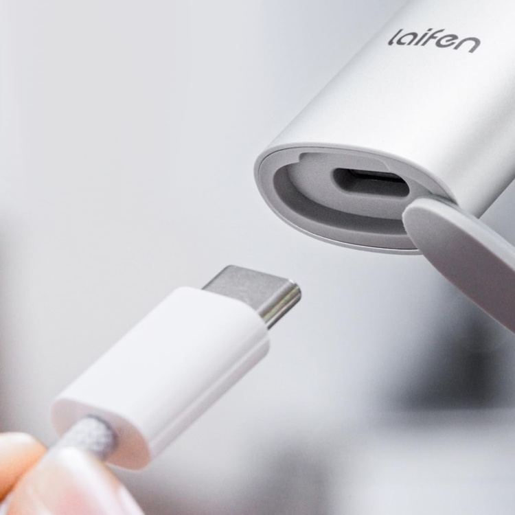 Laifen Golarka Foliowa Shaver T1 Pro Szara IPX7 2 mm 3 mm 5 mm USB-C 2h Pracy