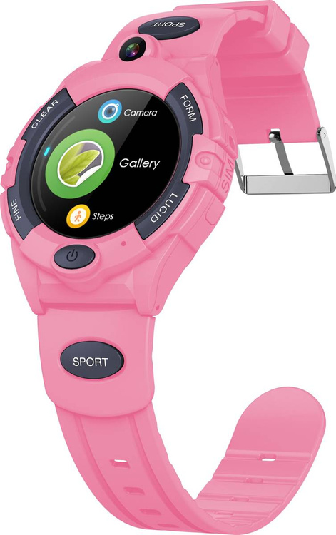 Smartwatch Bemi SPORT Różowy /OUTLET