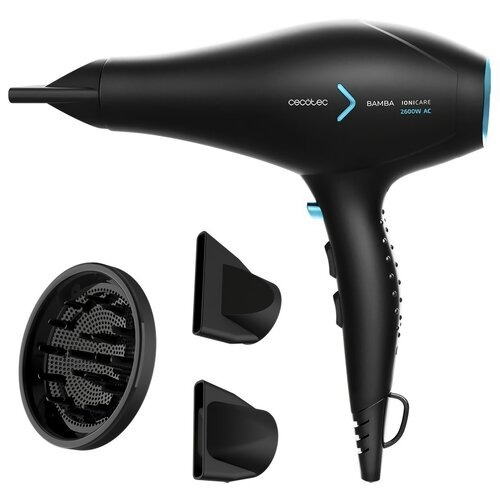 Suszarka Cecotec Bamba IoniCare 5350 PowerShine Ice Czarna 2600W /OUTLET