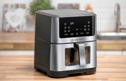 Alpina frytkownica beztłuszczowa 8 litrów cyfrowy wyświetlacz Airfryer