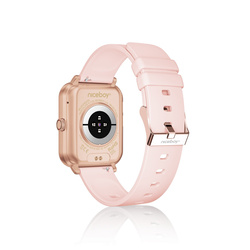Niceboy Watch 4 lite Gold Rose Różowe Złoto 1,83" IP67 20 mm Ciśnienie Krwi