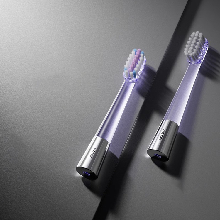 Jimok J6 Blue Soft Końcówki Wymienne do Szczoteczki 2 sztuki