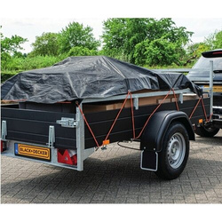 Plandeka na przyczepę wodoodporna 160 x 250 cm BLACK+DECKER
