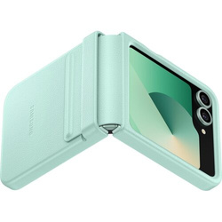 Etui Samsung Flap ECO-Leather Case Mint do Galaxy Z Flip6 Miętowy EF-VF741PMEGWW