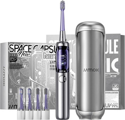 Jimok J6 Capsule Silver - Grey Szczoteczka Soniczna + 4 końcówki
