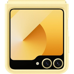 Etui Samsung Flap ECO-Leather Case Yellow do Galaxy Z Flip6 Żółty EF-VF741PYEGWW