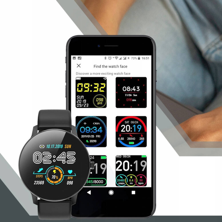 Bemi SmartWatch ARI pink /OUTLET