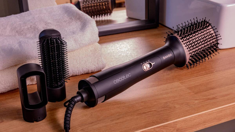 Szczotko-suszarka CeramicCare 3in1 Styler Cecotec Czarna /OUTLET