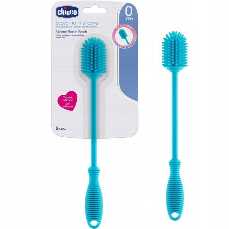 CHICCO Silikonowa szczotka do mycia butelek