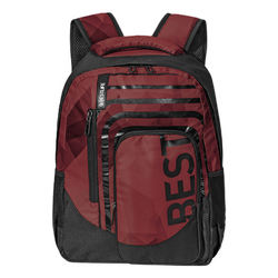 Plecak Bestlife BREVIS bordowy z przegrodą na laptopa do 15,6 cala