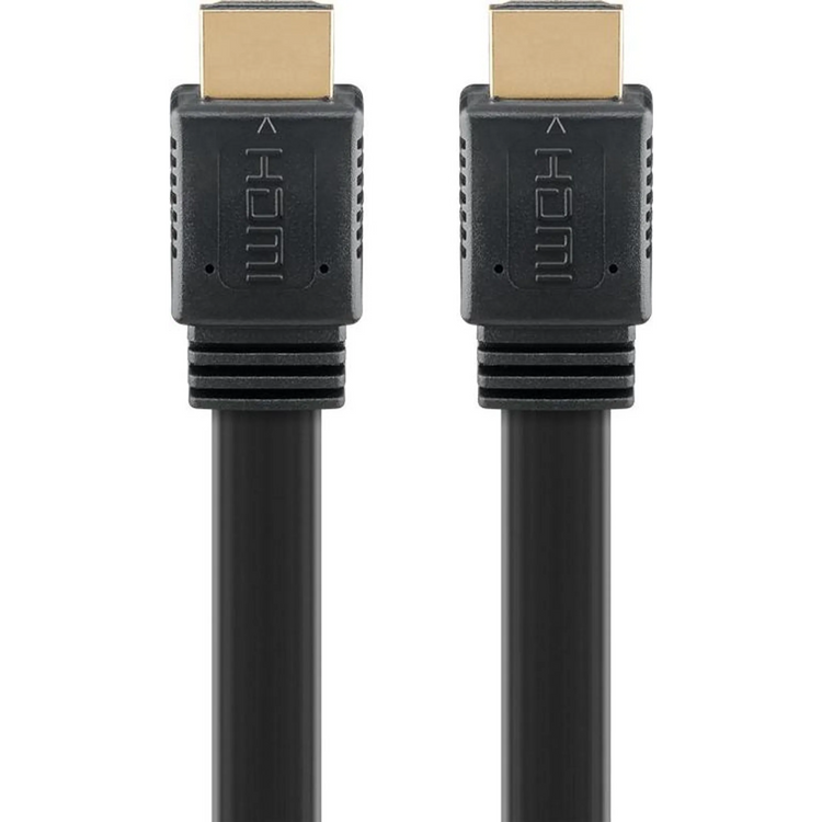 Kabel HDMI Płaski Goobay Series 1.4 Flat 1,5m Full HD 1080p 3D ARC HEC M-M