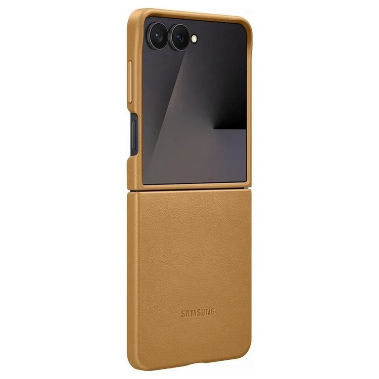 Etui Samsung Kindsuit Case do Galaxy Z Flip7 Brązowy EF-VF766PAEGWW