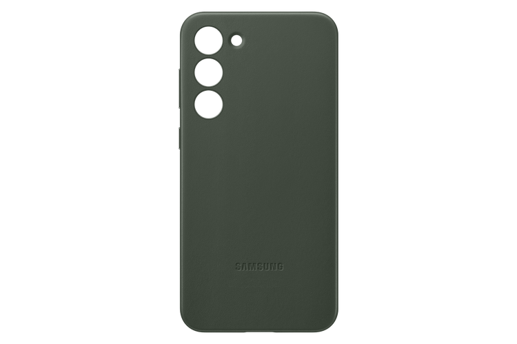 Samsung Etui Leather Case Zielone do Galaxy S23+ (EF-VS916LGEGWW)