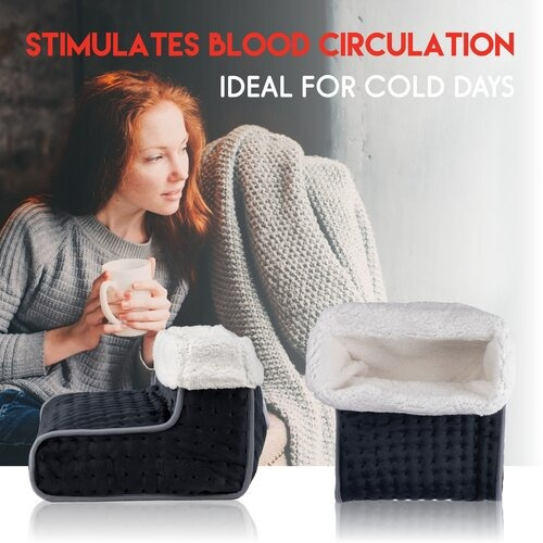 Alpina Ogrzewacz do stóp E-6632 Grafitowy /OUTLET