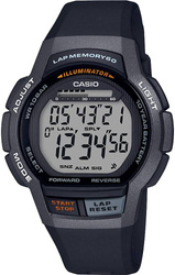 Sportowy Zegarek męski Casio WS-1000H-1AVEF Czarny /OUTLET