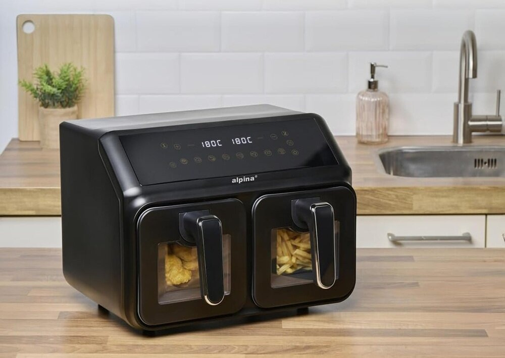 Air Fryer Frytkownica beztłuszczowa Alpina A8 2200W 8L dwukomorowa pol_pl_Air-Fryer-Frytkownica-beztluszczowa-Alpina-A8-2200W-8L-dwukomorowa-16923_6